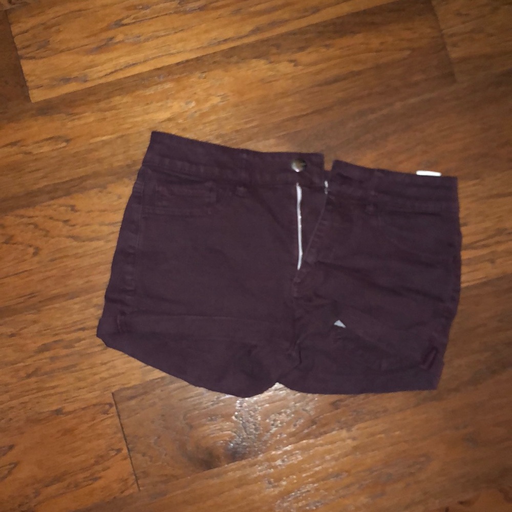super stretch jean shorts